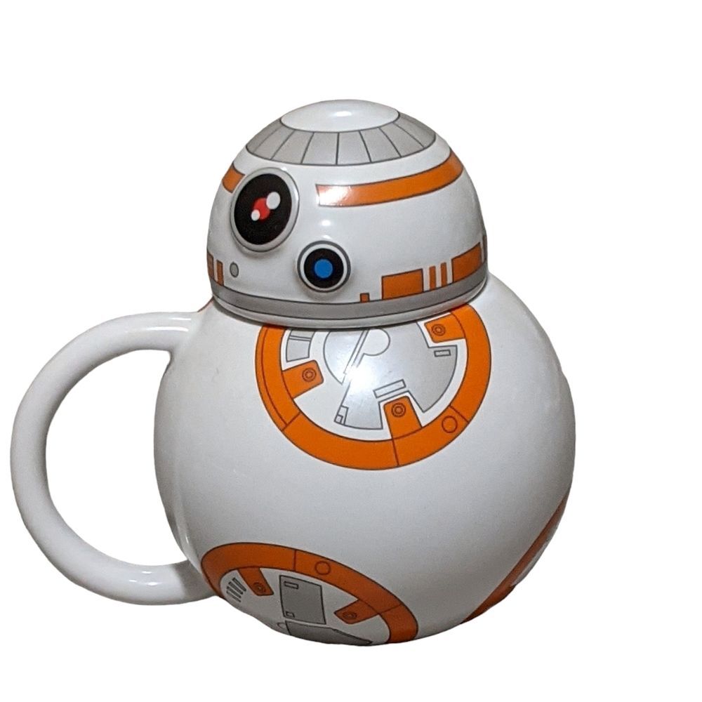 Star wars BB-8 mug hot beverage cup with lid - Picture 10 of 10
